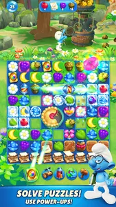 Smurfs Magic Match screenshot 12