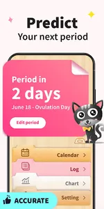 Period Calendar Period Tracker screenshot 1