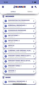 Portuguese GrammarーLesson・Test screenshot 0