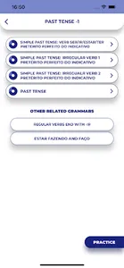 Portuguese GrammarーLesson・Test screenshot 1