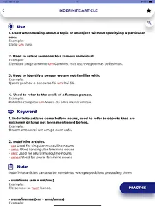 Portuguese GrammarーLesson・Test screenshot 6