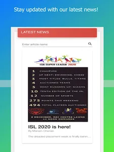 ISB Super League 2020 screenshot 4