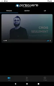 La Porte Ouverte Chrétienne screenshot 3