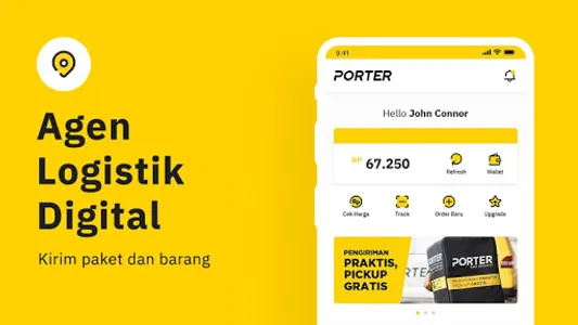 PORTER: Agen Logistik Online,  screenshot 0