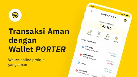 PORTER: Agen Logistik Online,  screenshot 1