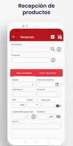 Agunsa LMS screenshot 2