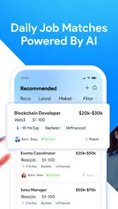 Bossjob: Chat & Job Search screenshot 1