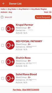 Blood Friends -Blood Donor App screenshot 2