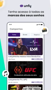 UNFY Influencer Marketplace screenshot 2