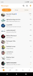 Post A2Z Messenger: Chat-Story screenshot 2