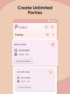 PostMyParty screenshot 4