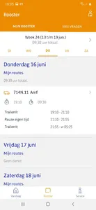 PostNL Mijn Werk screenshot 2