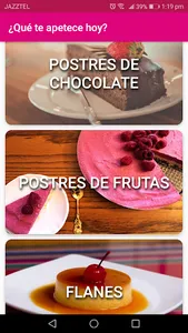 Postres caseros sin horno screenshot 0