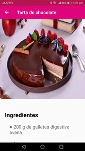 Postres caseros sin horno screenshot 1