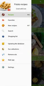 Potato recipes screenshot 1