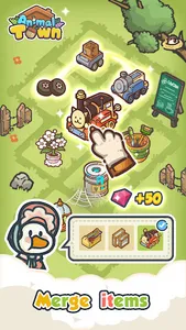 Animal Town - Merge Game screenshot 1