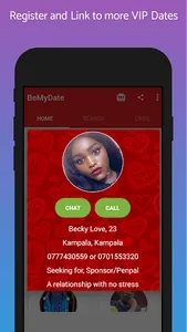 BeMyDate Uganda - Dating App screenshot 3