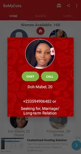 BeMyDate - Ghana Dating App screenshot 3