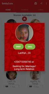 BeMyDate - Kenyan Dating App screenshot 2