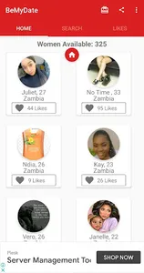 BeMyDate - Zambia Dating App screenshot 1