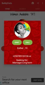 BeMyDate Rwanda - Dating App t screenshot 2