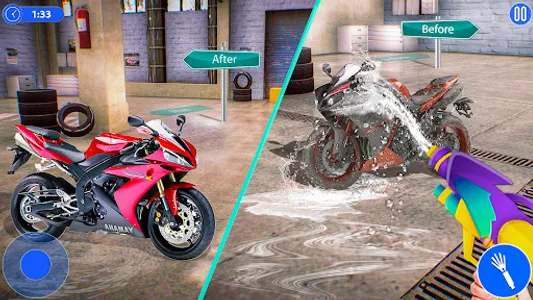 Car Wash Power Gun Simulator screenshot 2