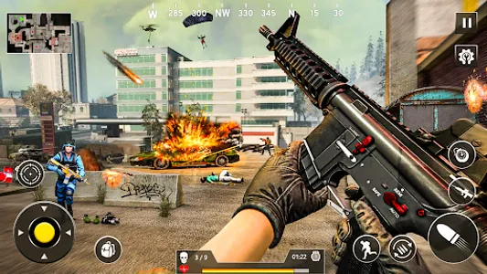 GUN SHOOTING ZOMBIE DEAD GAMES screenshot 3