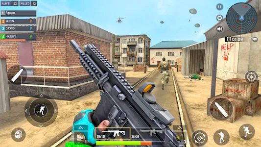 GUN SHOOTING ZOMBIE DEAD GAMES screenshot 5