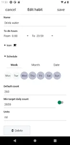 MindTrack - Mindful habit trac screenshot 4