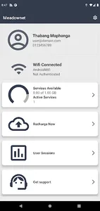 Meadownet screenshot 1