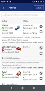 Praco GPS screenshot 2