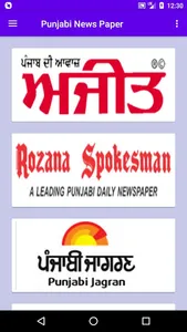 Punjabi News Papers - ePapers screenshot 0