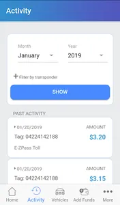 EZ Tolls ME screenshot 1