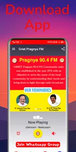 GRIET  Pragnya 90.4 FM screenshot 2