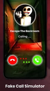 Fake Call for Escape Backrooms screenshot 3