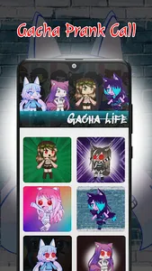 Fake Video Call Gacha Life screenshot 0