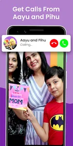 Aayu and Pihu fake Call & Chat screenshot 16