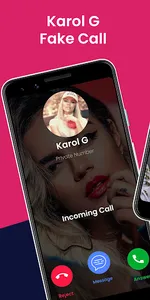 Karol G Fake Video Call & Chat screenshot 0