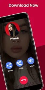 Lady Diana Fake Call & Chat screenshot 4