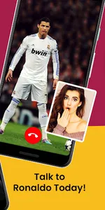 Cristiano Ronaldo Call & Chat screenshot 1