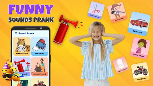 Air horn, Fart & Haircut Prank screenshot 11