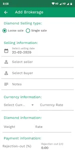 Dalali Book Diamond Brokerage screenshot 2