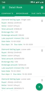 Dalali Book Diamond Brokerage screenshot 3