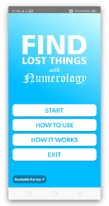 Find Lost Things With Numerolo screenshot 0