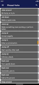 Phrasal Verbs screenshot 0