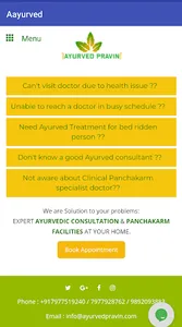 Ayurved Pravin App screenshot 0
