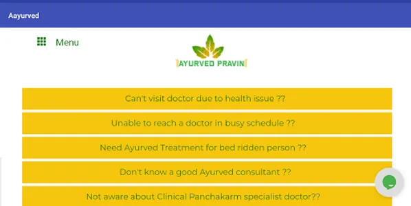 Ayurved Pravin App screenshot 1