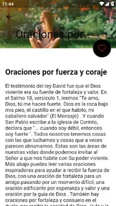 Oración por ánimo y fortaleza screenshot 6