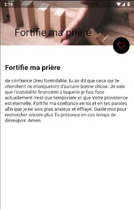 Prions pour ta financière screenshot 13