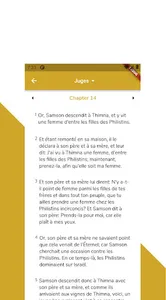 La Sainte Bible - French Bible screenshot 4